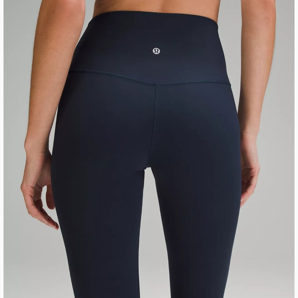 Navy lululemon Align™ High-Rise Crop 23"